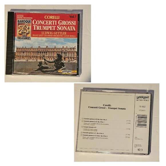 Lot of 7 Baroque‎ Treasuries CDs: Vol. 1, 4, 5, 7, 8, 9, & 10 - Picture 6 of 9